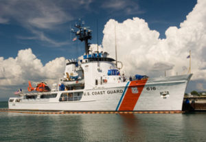 The 210-foot cutter Diligence. Official U.S. Coast Guard photo.