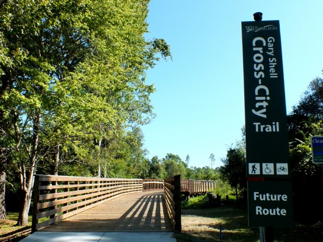 Wilmington's Cross-City Trail is a plus for Outdoor Magazine editors, who named the city among its nominees for Best Towns of 2016, a list that aims to find the top place for active lifestyles. File photo