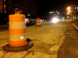 N. 3rd Street Construction. File Photo.