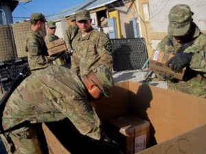 Previous Packages from Home received by soldiers in Afghanistan. Port City Daily file photo.