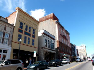 The first block of North Front Street. Photo by Ben Brown. 