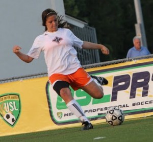 Lily Herring recorded a score in New Hanover 3-2 win over Swansboro. Courtesy- Rodney Williams. 