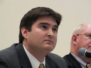 N.C. Rep. Chris Millis (R-Pender), a primary sponsor of the House bill, which as passed in that chamber would not require insurance. File photo by Ben Brown.