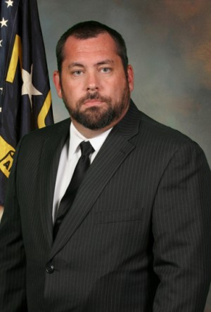 New Hanover County sheriff's deputy Mike Spencer was shot Thursday afternoon while patrolling the Creek. Photo contributed by the New Hanover County Sheriff's Office. 