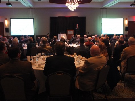 About 250 people attended this year's Economic Forecast Breakfast at the Wilmington Convention Center. Photos by Jonathan Spiers.