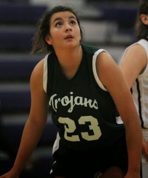 Leilani Emile had a big fourth quarter to lead West Brunswick past Coastal. Photos by: Rodney Williams 