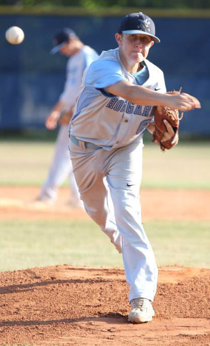 Brandon Boone turned in a strong performance on the mound Tuesday. Photo by- John Crouch
