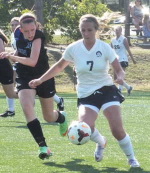 Addie Lalier tallied twice in  Tuesday's result. Photo by- Joe Catenacci 