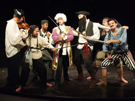 Local history comes to life on stage at TheatreNOW with Zach Hanner's original play, "The Gentleman Pirate." Photo courtesy Zach Hanner.