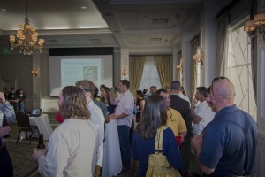 Hometown Wilmington Media's April Strictly Business drew a full-house crowd to The Terraces on Sir Tyler. Photo by Tami LaNunziata. 