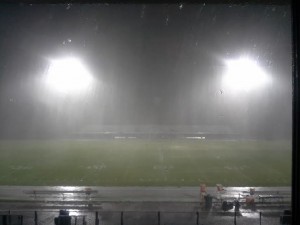 Five games in the Tri-County area were postponed because of lightning and heavy rains on Friday. 