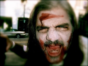 The seventh annual Wilmington Zombie Walk to benefit the Food Bank of Central and Eastern N.C. gets underway Saturday. Photo courtesy Wilmington Zombie Walk.