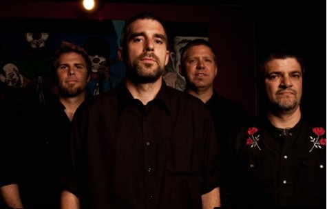 Alex Lanier (from left), Eric Miller, John Kovalski and Rick Williams, the current line-up of L Shape Lot, will play a farewell show for drummer Kovalski this Friday. Photo courtesy L Shape Lot.