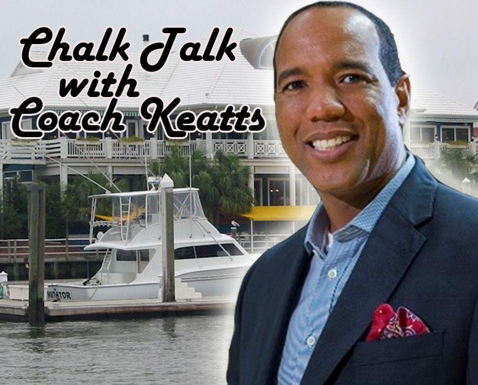 Coach Keatts and the Seahawks return to the floor Thursday at home against Delaware. Photo courtesy- UNCW Athletics 