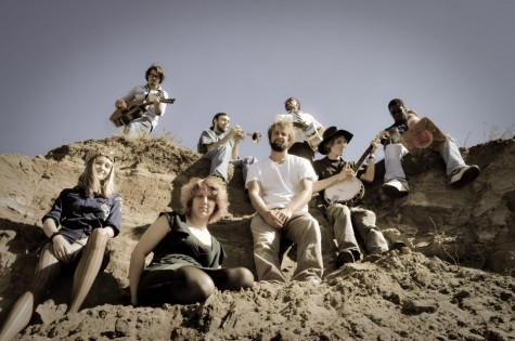 Justin Lacy and The Swimming Machine provide the live soundtrack to the raucous new musical, 'Triassic Parq," which opens this weekend. Photo courtesy Justin Lacy.