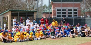 Halo Sports took over the Myrtle Grove Optimist baseball league in 2013. Photo courtesy- Donnie King. 