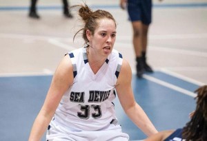 Kristina Rumplasch will play college ball next season at Wingate University. Photo courtesy- CFCC Athletics 