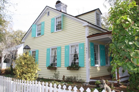 This one-and-a-half story Greek revival cottage on S. Fourth St. is one of nine homes featured in this year's Azalea Festival Home Tour. Photos courtesy N.C. Azalea Festival.