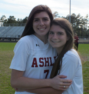 Morgan, left, and Maddie Marraccini.