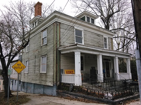 The state of the Fowler House on Front Street has remained mostly unchanged since its appearance on the list last year. HWF often features a property more than once to keep it in the spotlight.