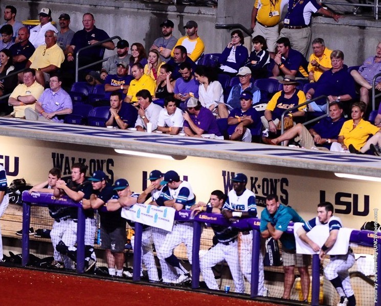 UNCW played in front of a packed house against LSU. Photo courtesy- UNCW sports