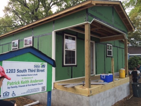 One of the more expensive parts of building new homes in the region for Cape Fear Habitat for Humanity is getting water and sewer hooked up (Port City Daily/Courtesy Habitat for Humanity)