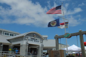 Kure Beach Ocean Front Park Pavilion. Photo by Hannah Leyva