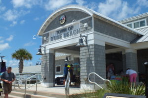 Kure Beach Ocean Front Park Pavilion. Photo by Hannah Leyva.