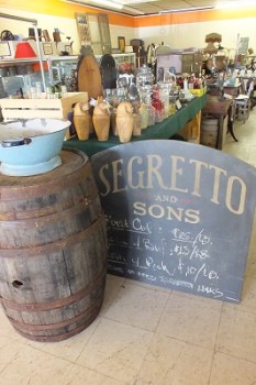 Auction Orange, now filled with thousands of props from the jazz biopic, 'Bolden!,' will auction off all items beginning this weekend. Photos by Hilary Snow.