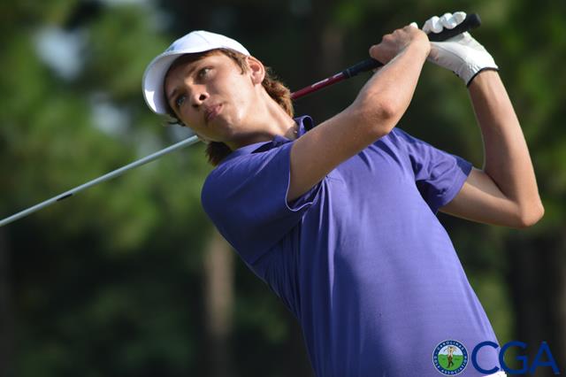 Blake Taylor. Photo courtesy- Carolinas Golf Association.