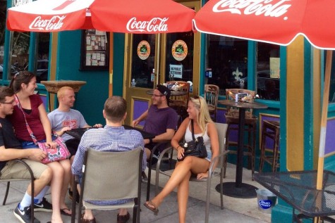 Downtown Wilmington is holding steady in the top spot in a USA Today online poll for best outdoor dining areas in the country. Photo courtesy Wilmington and Beaches Convention and Visitors Bureau.