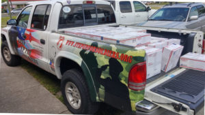 Step Up for Soldiers truck summer drive 2015