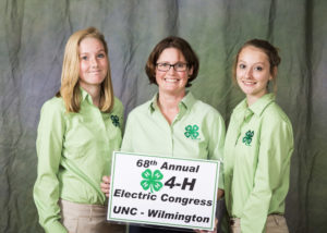 Brunswick County 4'Hers recently attended Electric Congress at UNCW. Photo courtesy N.C. Cooperative Extension. 