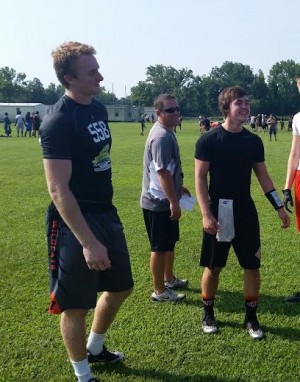 Garrett Walston, left, is a University of Georgia commit. 