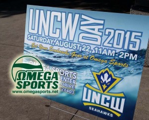 UNCW day will be held at Omega Sports in Hanover Center. Photo courtesy UNCW sports