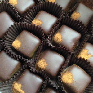 Miu's ever-changing offerings include a dark chocolate peppered with hints of cinnamon and Ylang-Ylang. Photo courtesy Miu. 