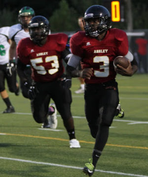 Ashley plays its second straight game on the road on Friday. 