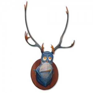 This 'Sea-Going Dilemma Fish' is among Geisel's 'Unorthodox Taxidermy' sculpture series. 