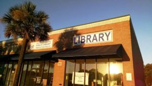 The new Pleasure Island Branch Library. Photo courtesy of the New Hanover County Public Library.