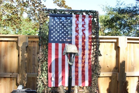 The new garden is meant to be a place of reflection on all those who have served, and those who lost their lives in service.