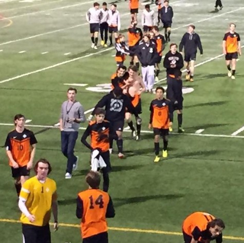 The Wildcats stunned Cardinal Gibbons on Saturday. Photo courtesy- New Hanover soccer.