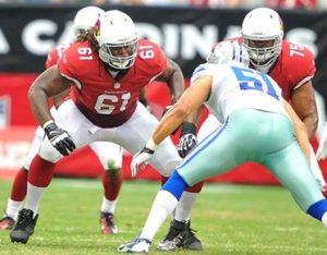 Jonathan Cooper. Photo courtesy- Arizona Cardinals. 