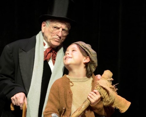 Thalian Hall director Tony Rivenbark reprises his portrayal of Scrooge in the theater's presentation of 'A Christmas Carol.'