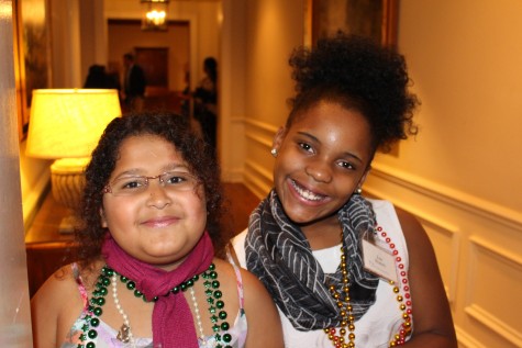 Some of GLOW's first class of sixth-graders were on hand Friday to greet guests and share plans for the future.