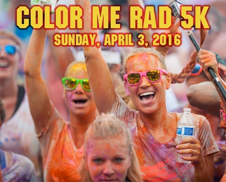 Color Me Rad will brings its popular race to Wilmington again in April. 