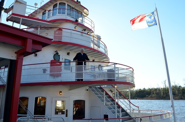 Henrietta III was set to head to Florida earlier this month but the new owners decided to keep it docked in downtown Wilmington until they find a buyer. Courtesy photo.