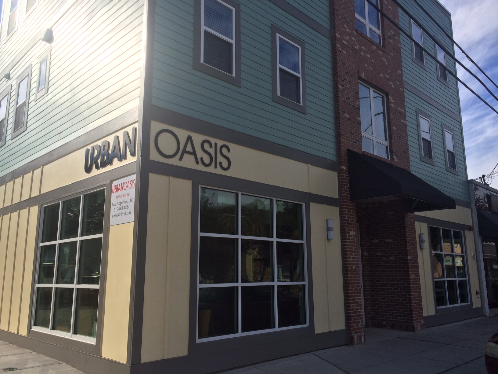 In its two months of operation, Urban Oasis has leased seven of its 11 apartment units, as well as its first-floor commercial space. Photos by Hilary Snow.