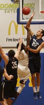 Xavier Johnson had six blocked shots on Friday. 