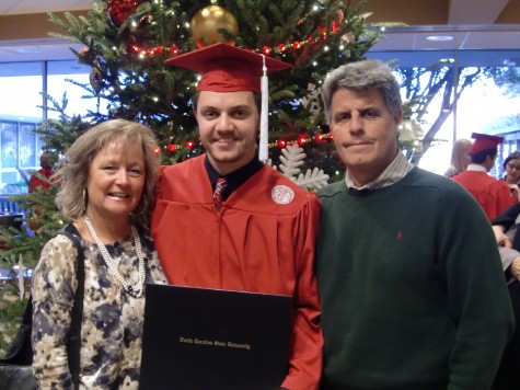 Kevins parents, Jacalyn and Patrick, have created two scholarships to honor their son--one at his alma mater, N.C. State, and another at his church.