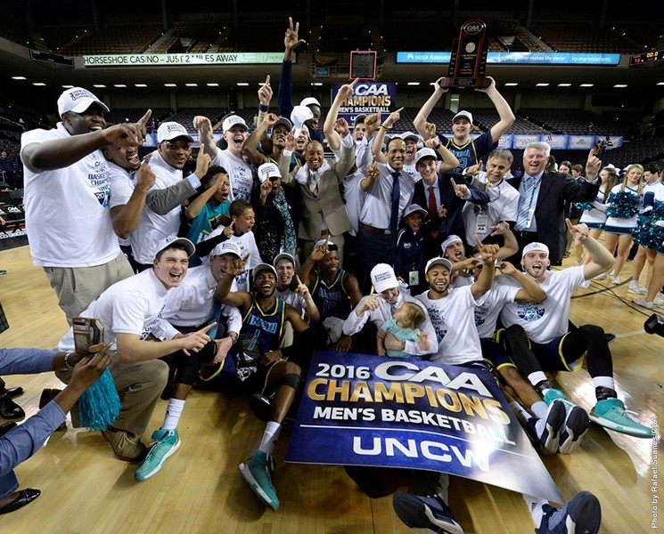 UNCW will make its first appearance in the NCAA Tournament since 2006. Photo courtesy- UNCW sports